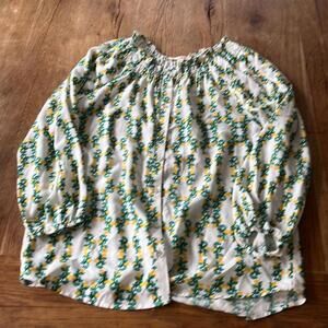 JANE & DELANCEY | Rayon Lemon Print Blouse